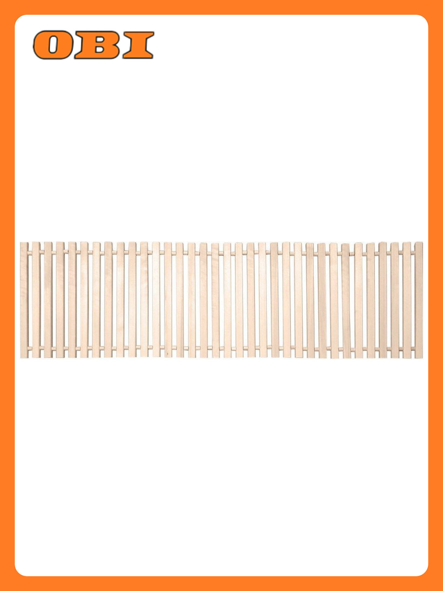 Коврик универсальный Банные штучки липа 150х50 см