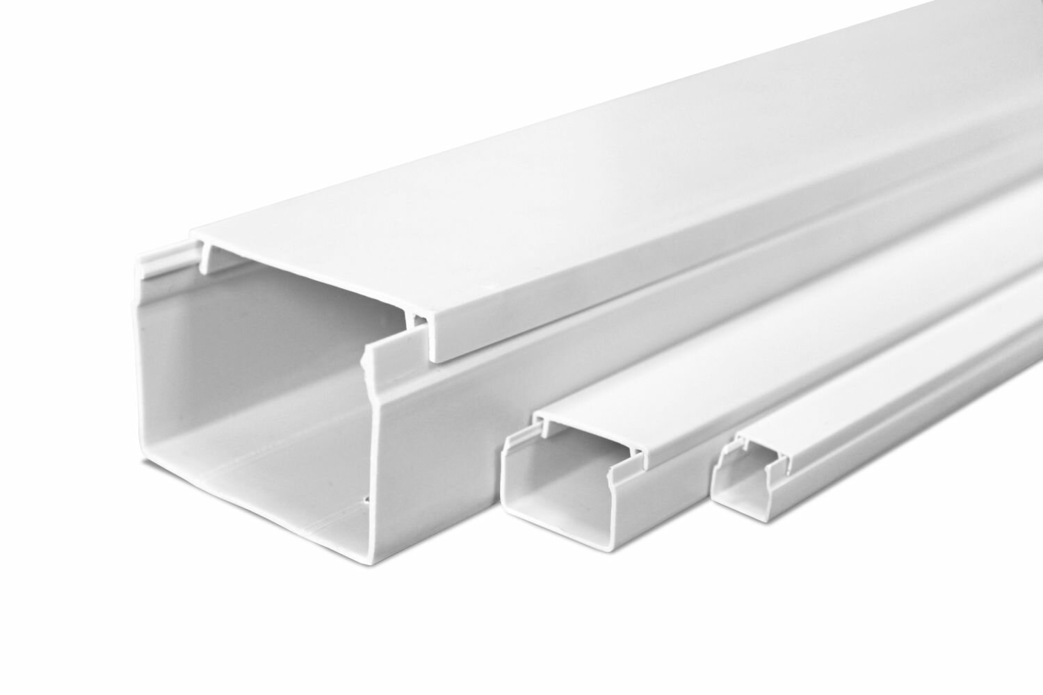 Кабель-канал белый 15*10мм PlexUp 4шт*1м