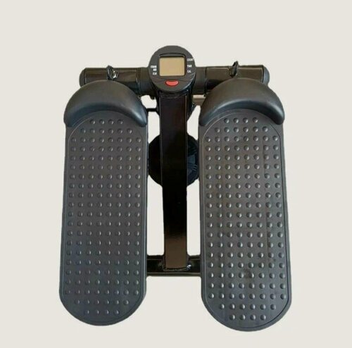 Изображение товара Степпер, кардио тренажер для тренировки мышц ног + эспандеры