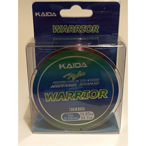 Леска Kaida warrior carp 300m 0.34mm 14.85kg