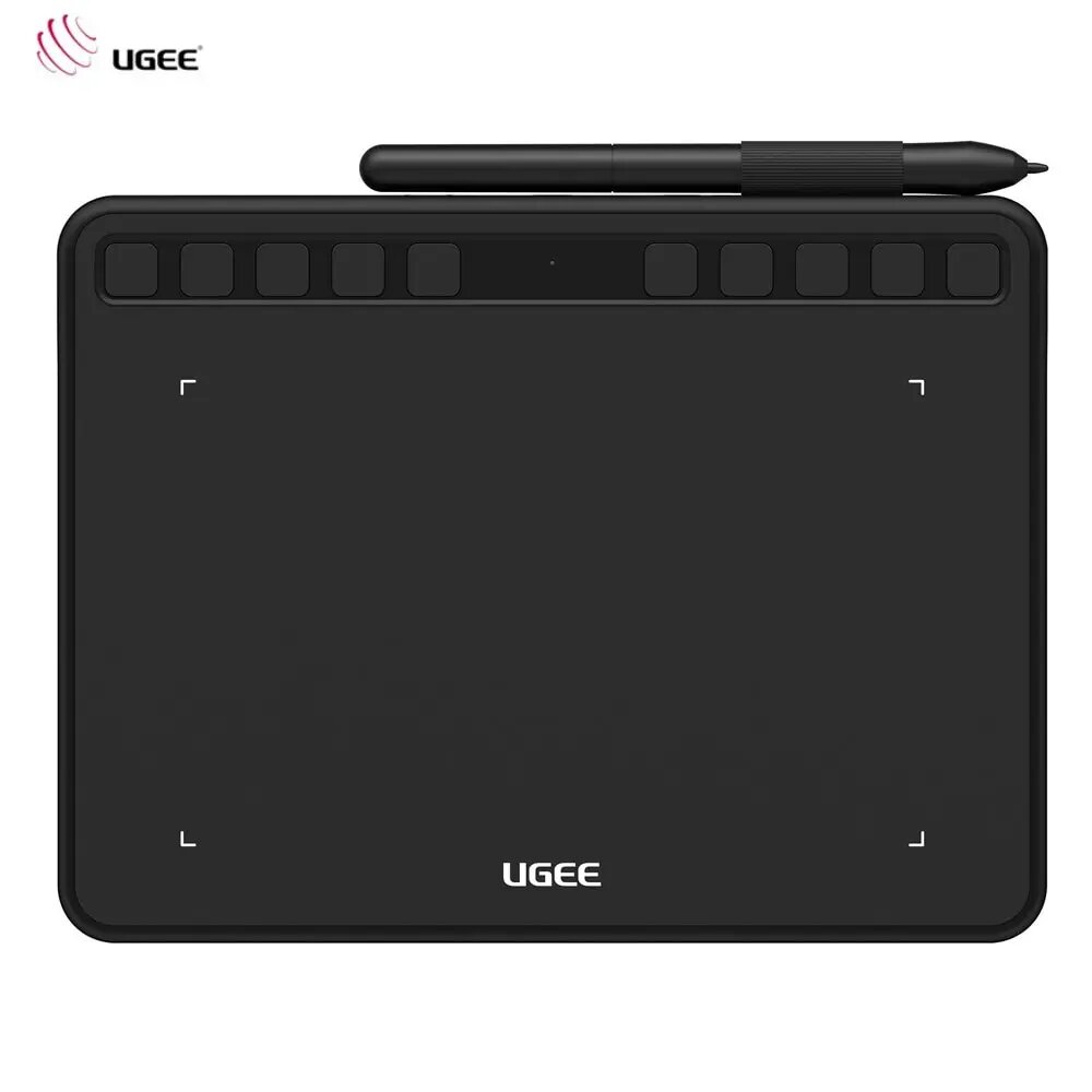 Графический планшет UGEE S640, 6,3x4 дюйма, Android, Windows Mac, Black