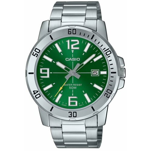 фото Наручные часы casio standard, серебристый