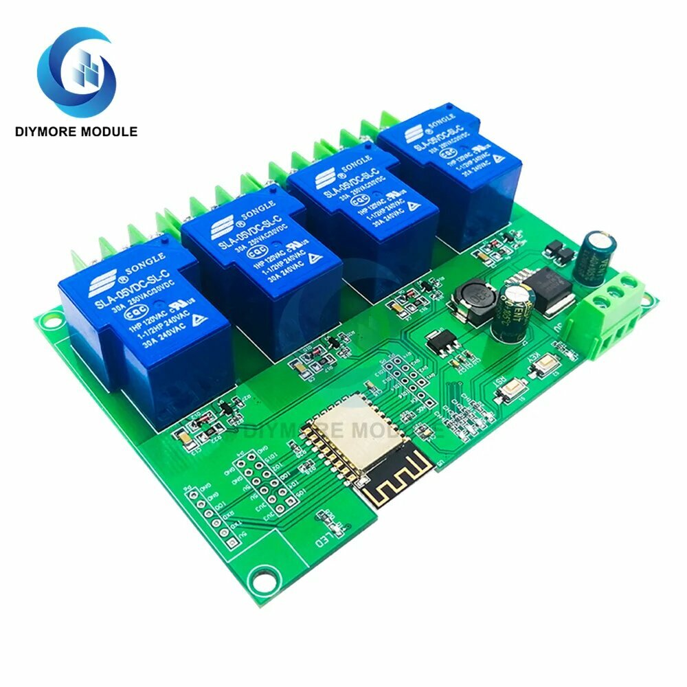 Diymore ESP8266 WIFI 4 Channel Relay Module
