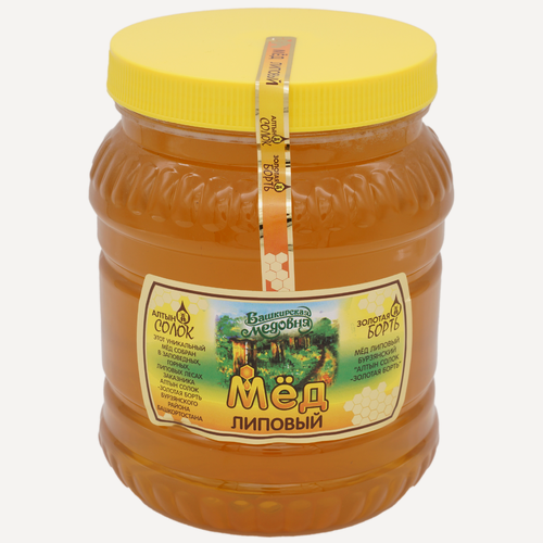 Изображение товара Мёд натуральный Башкирский липовый "Башкирская медовня" 2300 гр пластик
