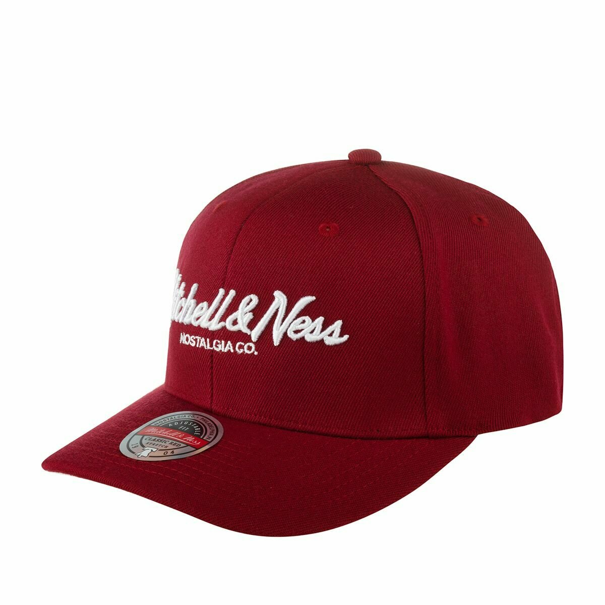 Бейсболка Mitchell & Ness Базовая коллекция для мужчин и женщин, размер 0, красный