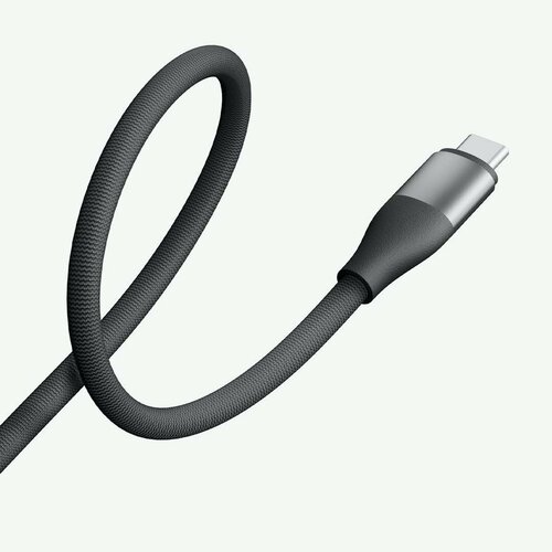 фото Высокоскоростной кабель для передачи данных xiaomi 6a dual type-c (xmac1cym) (черный)