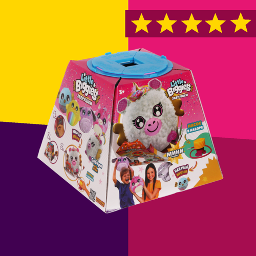 Игрушка Biggies Игрушка-растущий шар Единорог Коралловый 18 см биггис 2999₽