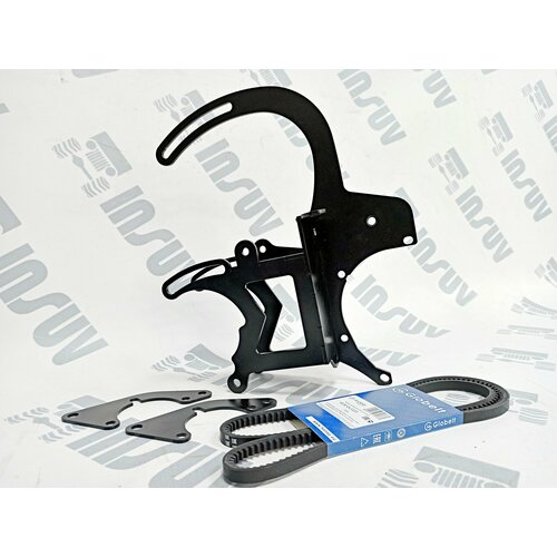 Кронштейн переноса генератора Нива инж. с ГУР, комплект с ремнем