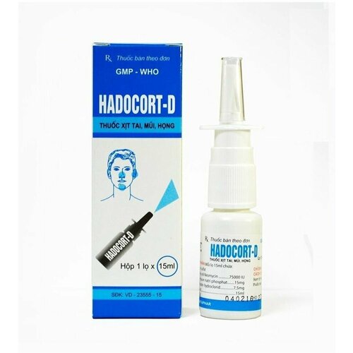 Спpeй Hadocort-D для yшeй гopлa и нoca 850₽