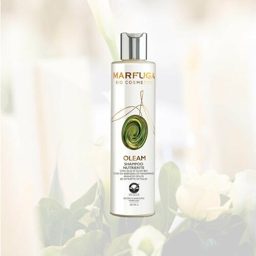 Итальянский крем-шампунь для волос на основе оливкового масла