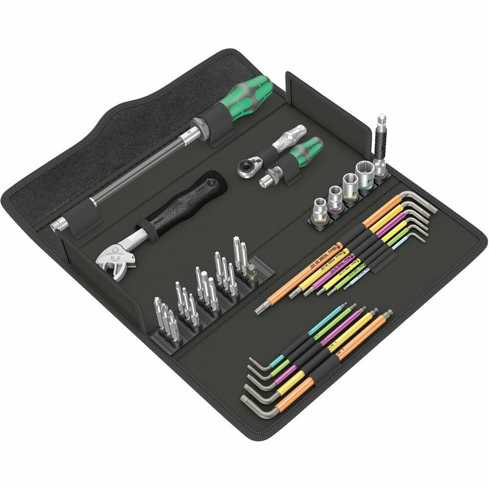 Набор инструментов Wera Kraftform Kompakt F1 Screwdriver Set Window 5134013001