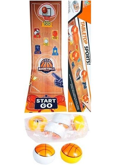 Игра настольная Игруны "Керлинг. Баскетбол" 6 Мячей, пластик (LP141)