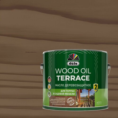 Изображение товара Масло деревозащитное для террас и садовой мебели Dufa Wood Oil Terrace (9л) палисандр