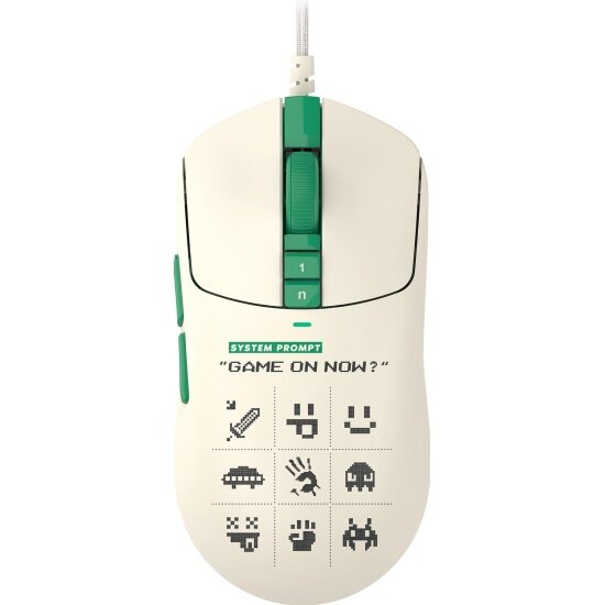 Мышь A4TECH Bloody W72 Ultra Pixels Green рисунок/бежевый/зеленый (W72 ULTRA)