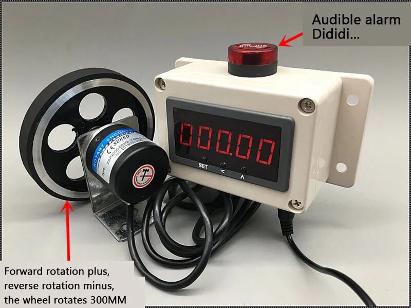Счетчики Электронный индукционный счетчик длины Accuracy 0.01 метра, A