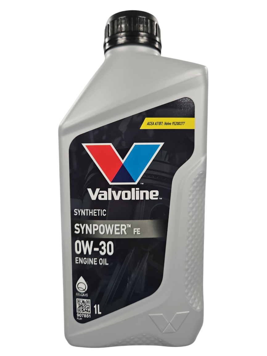 Синтетическое моторное масло VALVOLINE SynPower FE 0W-30, 1 л