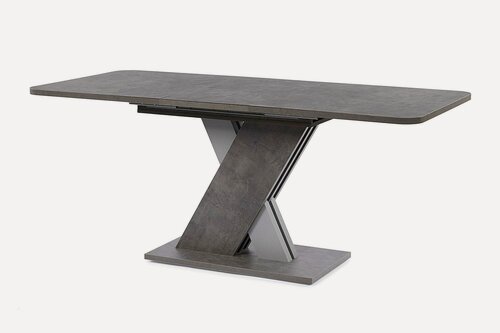 Изображение товара Стол раздвижной Hoff Флоренция 136х75.5х80 см, Серый, Мрамор