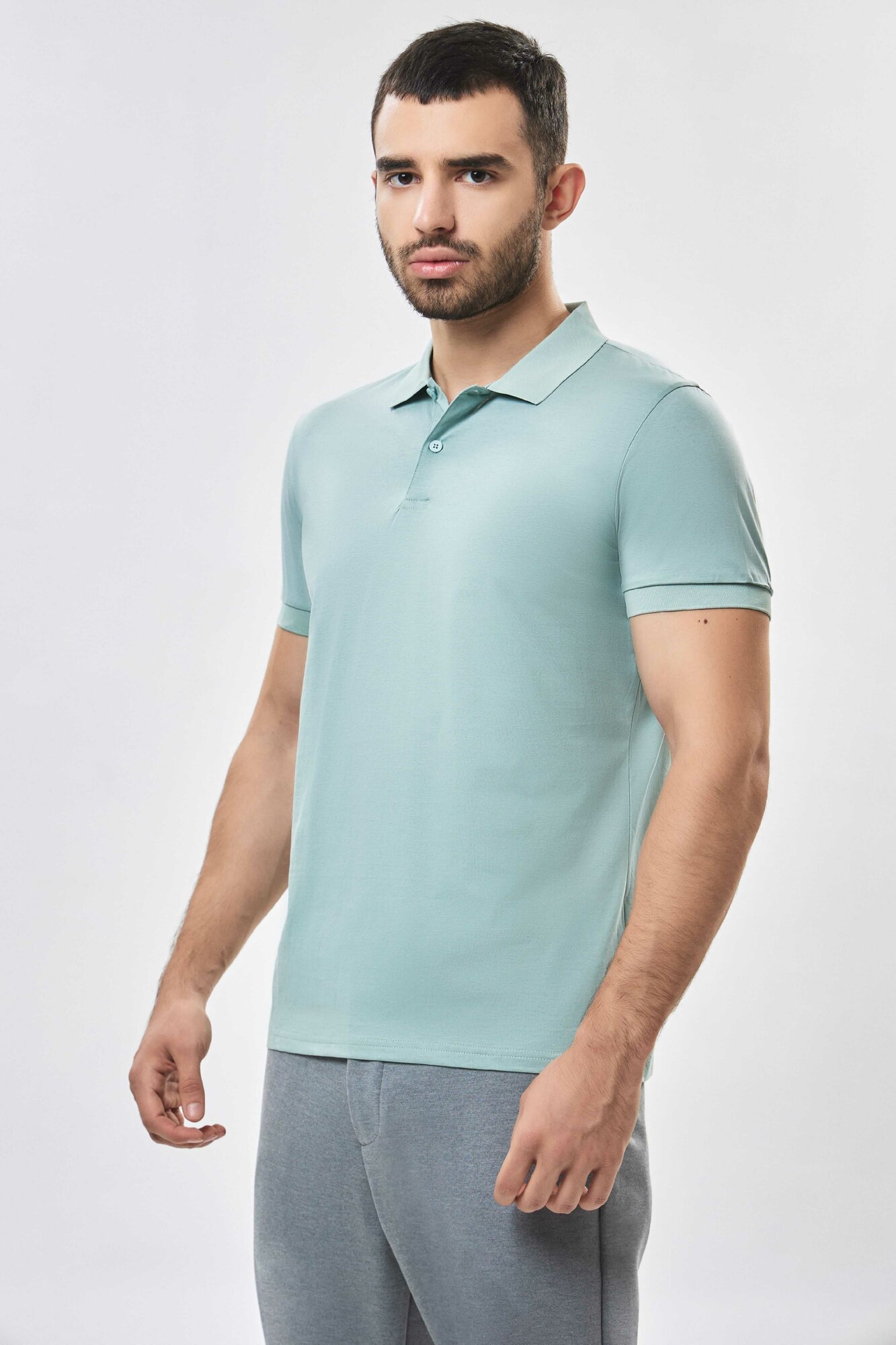 Поло спортивное TERRA PRO TERRA PRO, размер M, ментол — фото 1