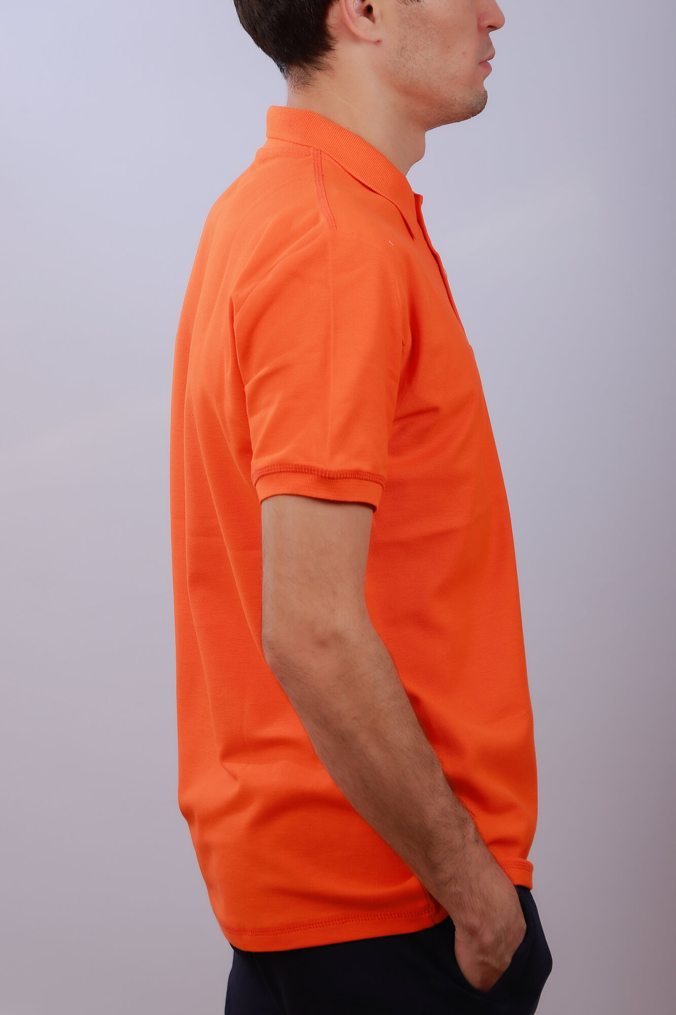 Поло Arcobaleno Футболка поло, 1 шт., размер L, orange — фото 1