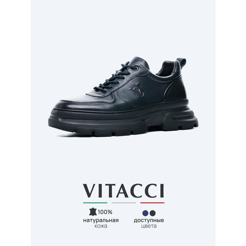фото Кроссовки vitacci, размер 40, синий