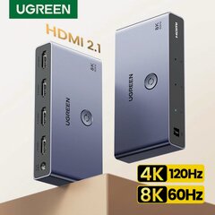 Изображение товара Переключатель HDMI 2.1 на 3 входа и 1 выход / UGREEN 8K@60Hz Switch / HDMI разветвитель