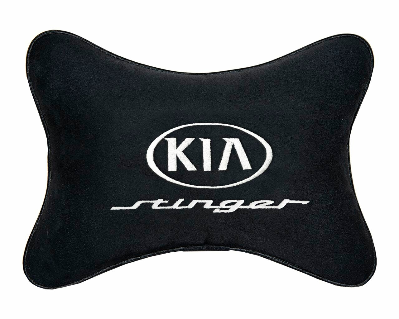 Подушка на подголовник алькантара Black KIA Stinger