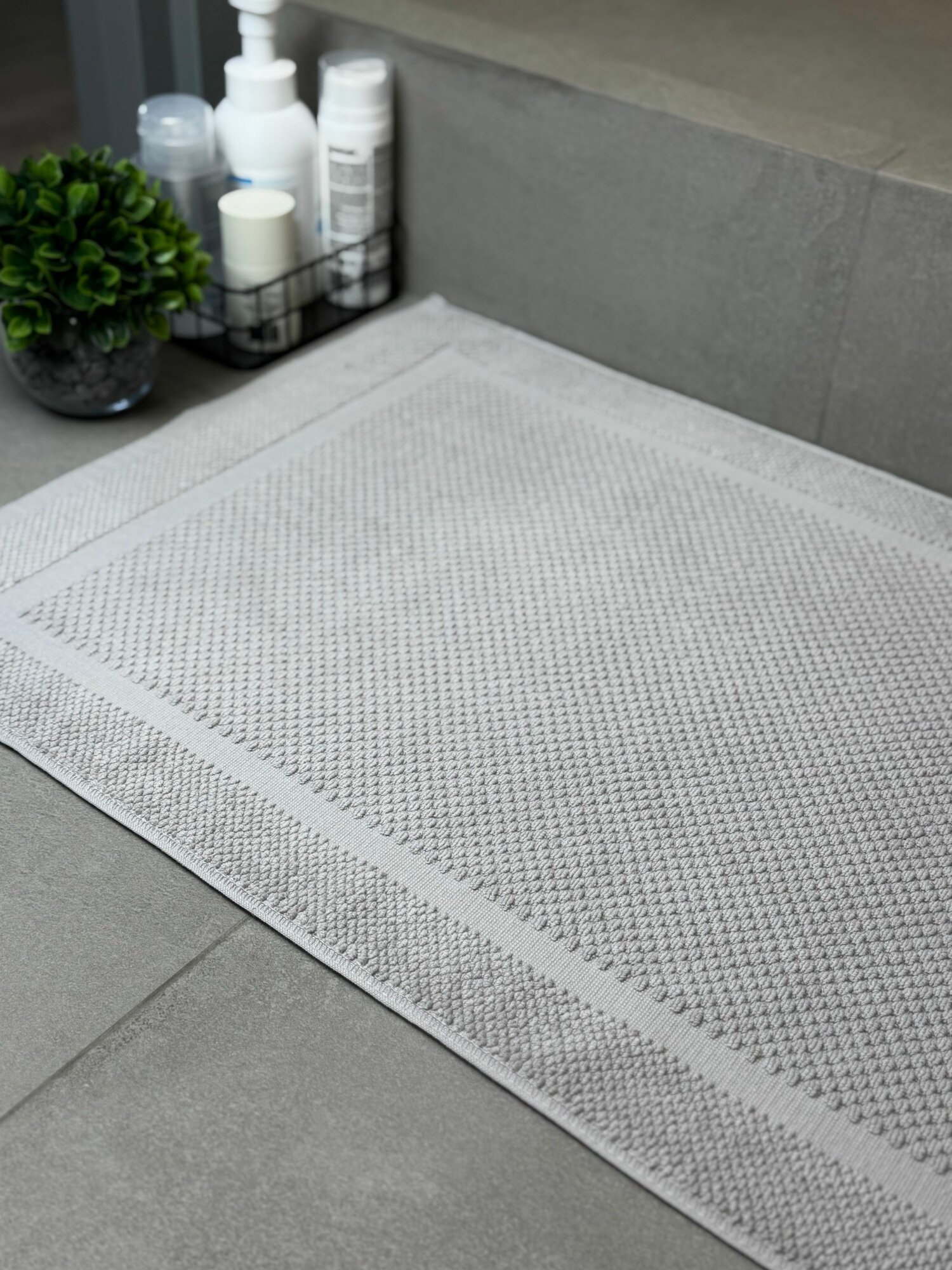 Коврик для ванной (50х70см) Хлопок — фото 1