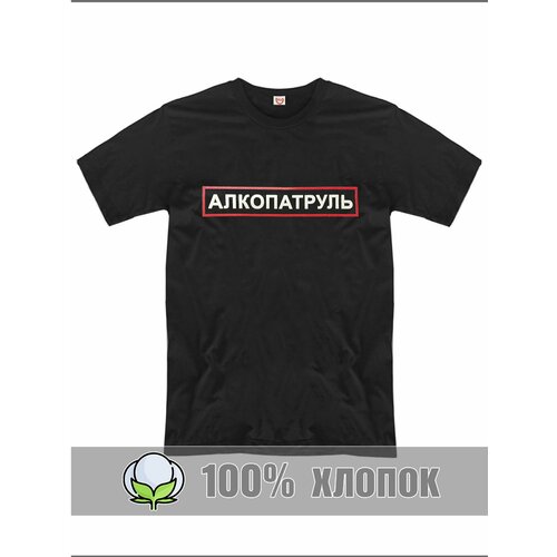 фото Футболка rextex, размер 54, черный