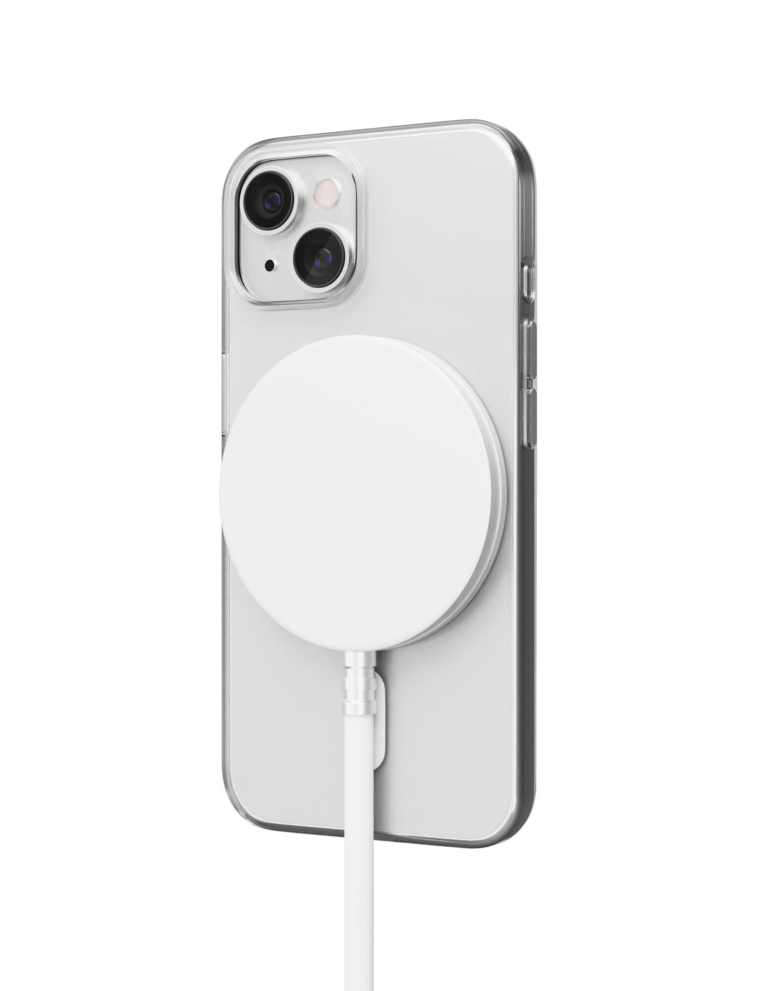 Чехол на iPhone 15 Plus с MagSafe VLP, Crystal case — фото 1