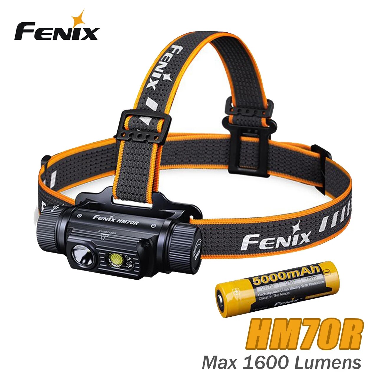 Fenix HM70R LED фонарь 1600 люмен
