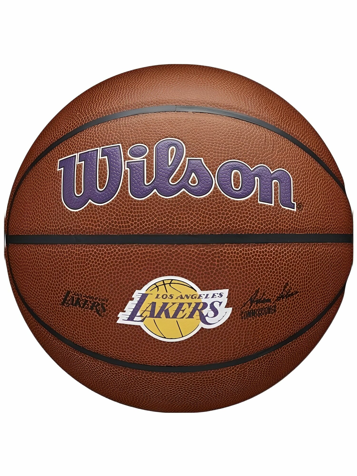Баскетбольный мяч WILSON NBA LA Lakers WTB3100XBLAL, р.7