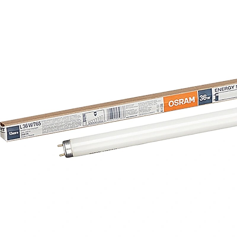 Лампа люминесцентная Osram L 36W/765 G13 6400К хол. дневн. 25шт/уп
