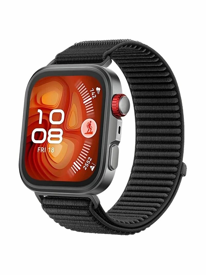 Ремень плетеной петли для Huawei Watch Fit 4 Pro / Fit 4 нейлоновые браслеты