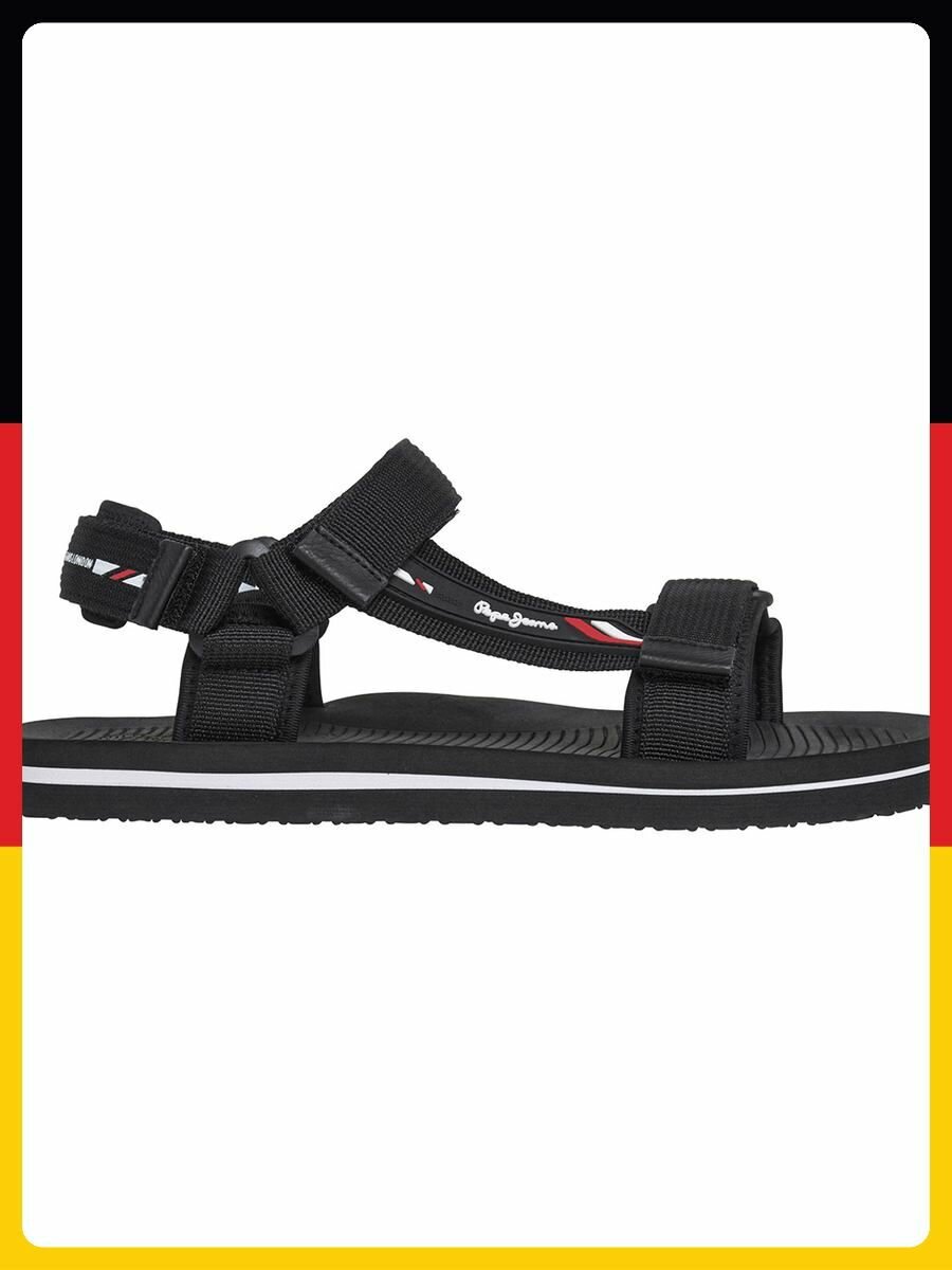 Сандалии Pepe Jeans, размер EU-42, черный