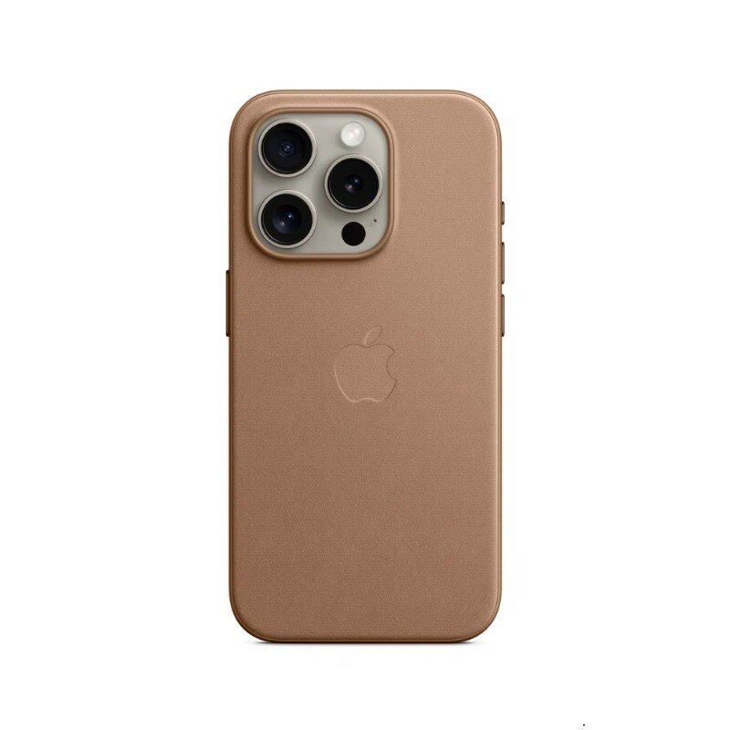 Чехол из микротвила MagSafe для iPhone 15 Pro / FineWoven Case Taupe / Бежевый
