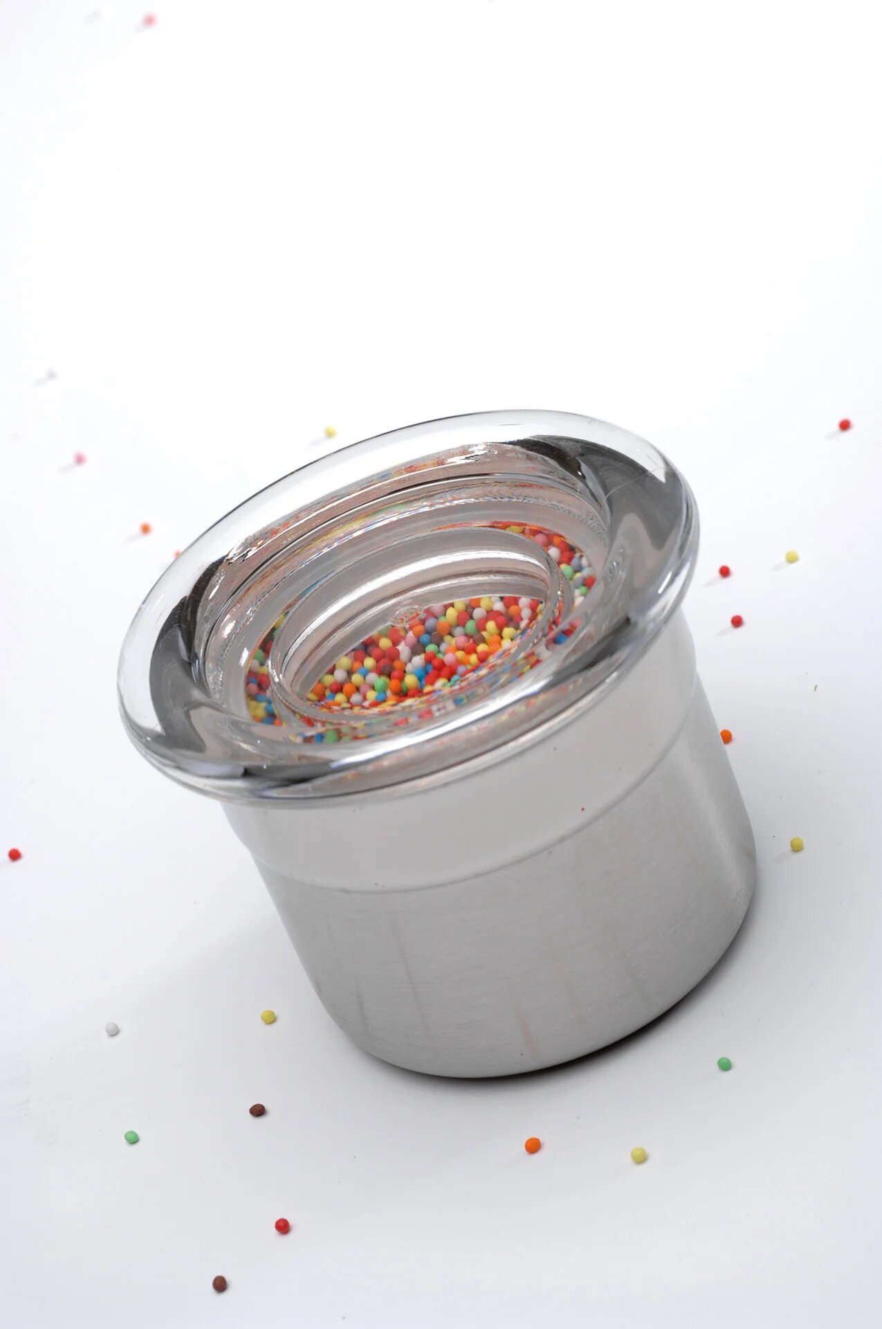 Набор банок для специй BergHOFF Essentials, акрил/металл, 5 шт — фото 1