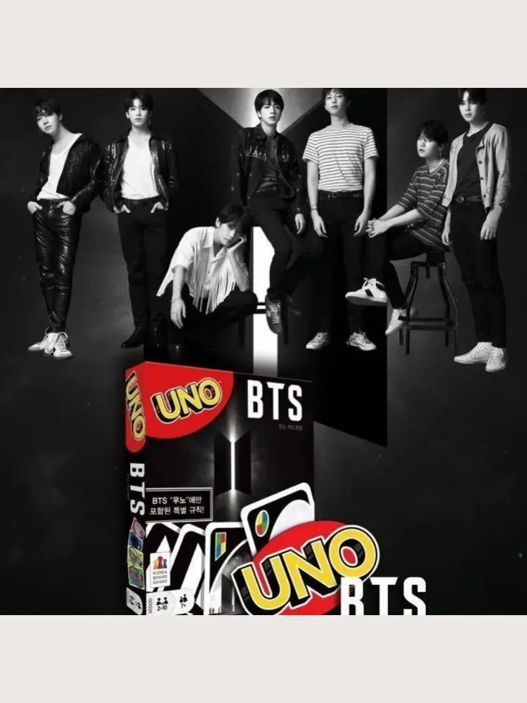 Настольная игра UNO BTS — стиль, музыка и веселье в одной колоде! — фото 1