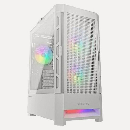 Изображение товара Cougar Корпуса Airface RGB White, 2х140мм + 1x120mm ARGB Fan, ARGB Fan Hub, без БП, белый, ATX