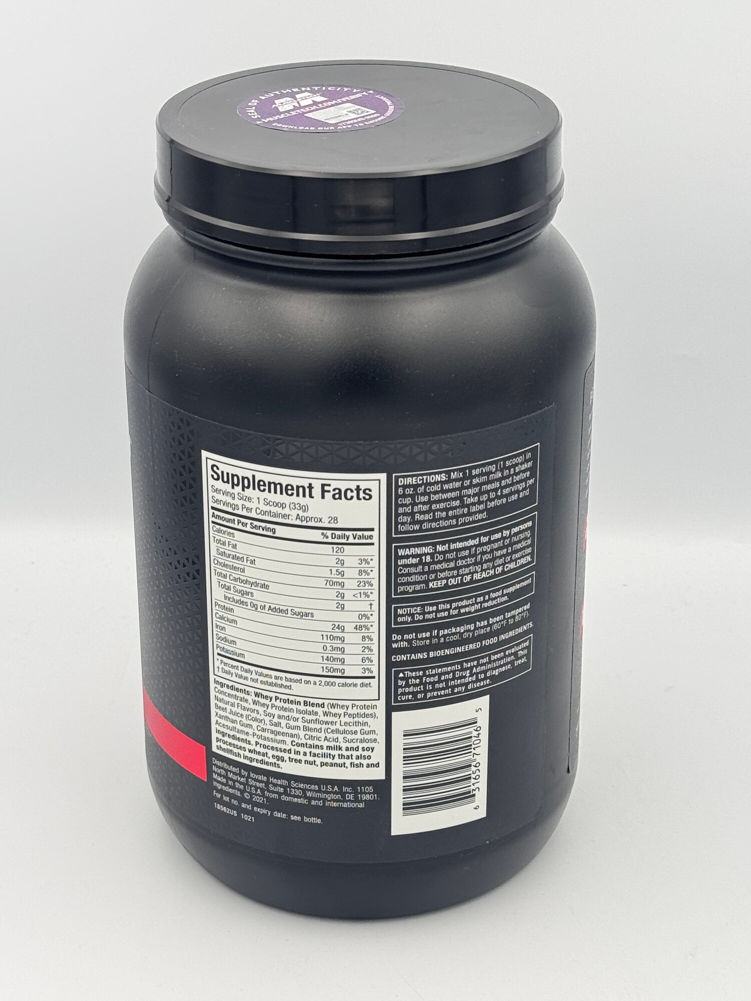 Muscletech 100% Whey gold 907g vanille вкус ванил для роста мыщц — фото 1