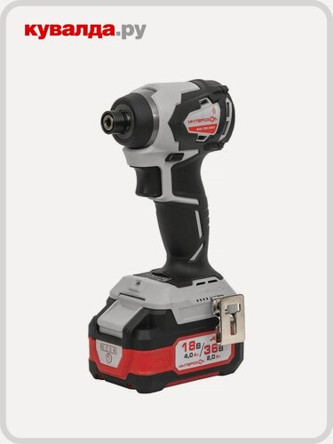 Изображение товара Винтоверт аккумуляторный ИНТЕРСКОЛ ШАУ-250/36ВЭ ударный