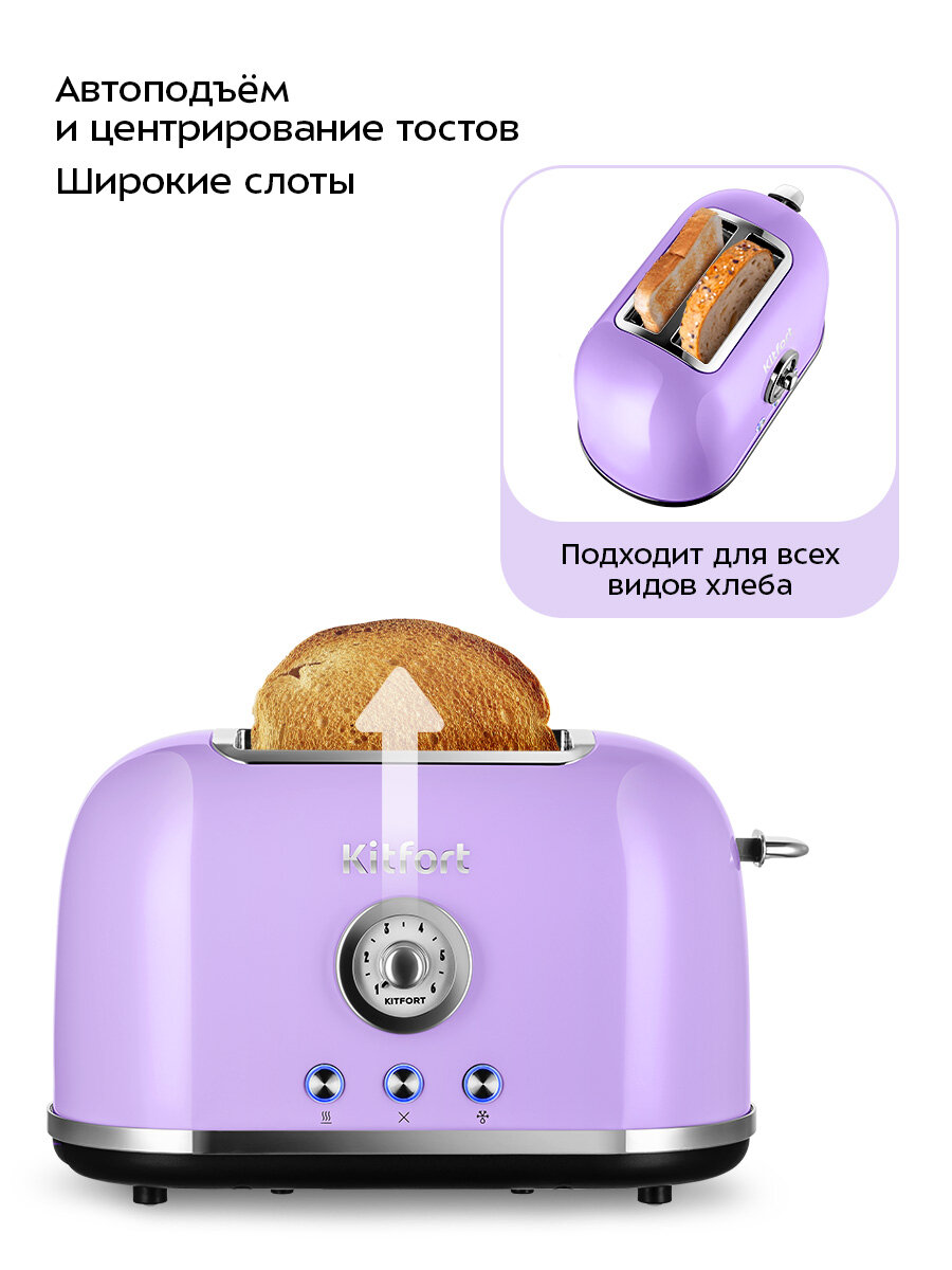 Тостер Kitfort КТ-6831 — фото 1