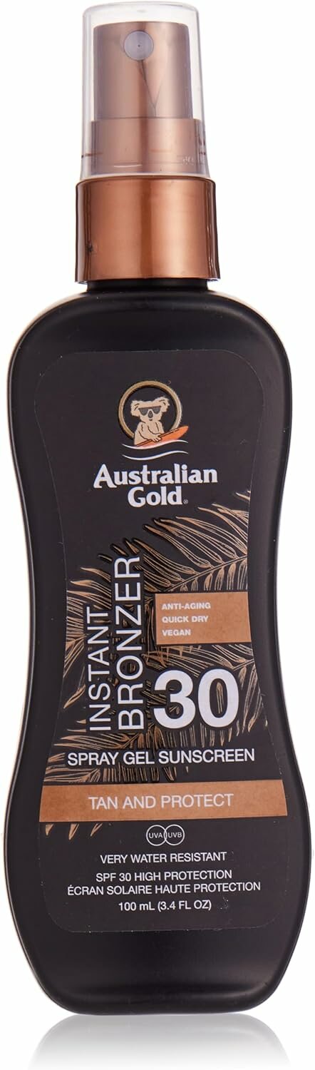 Солнцезащитный спрей-гель SPF 30 Spray Gel Instant Bronzer 100 мл