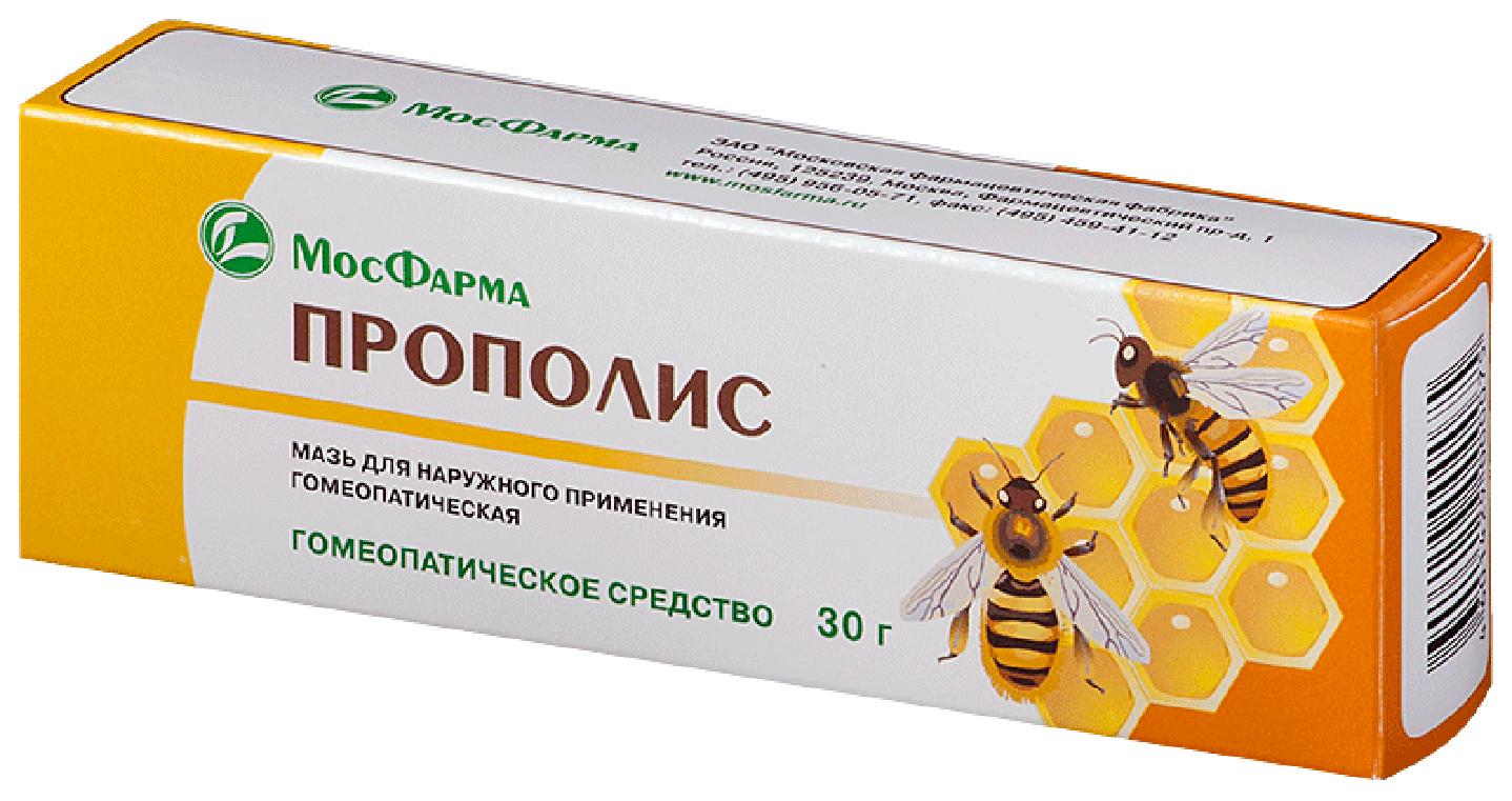 Прополис мазь д/нар. прим. гомеопат., 30 г