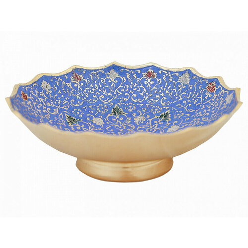 Фруктовница (эмаль голубая)