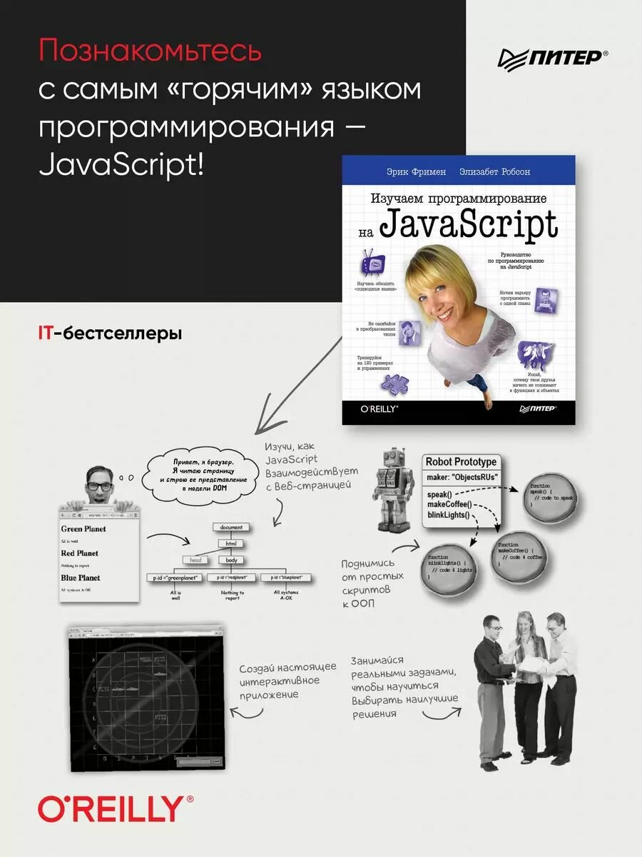 Фримен Э. Изучаем программирование на JavaScript — фото 1