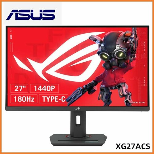 27" Монитор ASUS ROG Strix XG27ACS/180Hz/HDR400/1ms GTG/IPS/Внутренняя звуковая коробка, черный,2