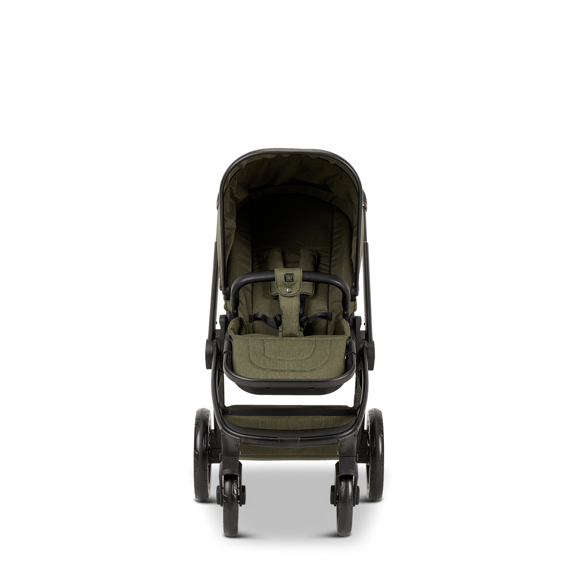 Прогулочная коляска Moon ReSea Sport, цвет Moss Green Melange (Зелёный меланж), артикул производителя 802 — фото 1
