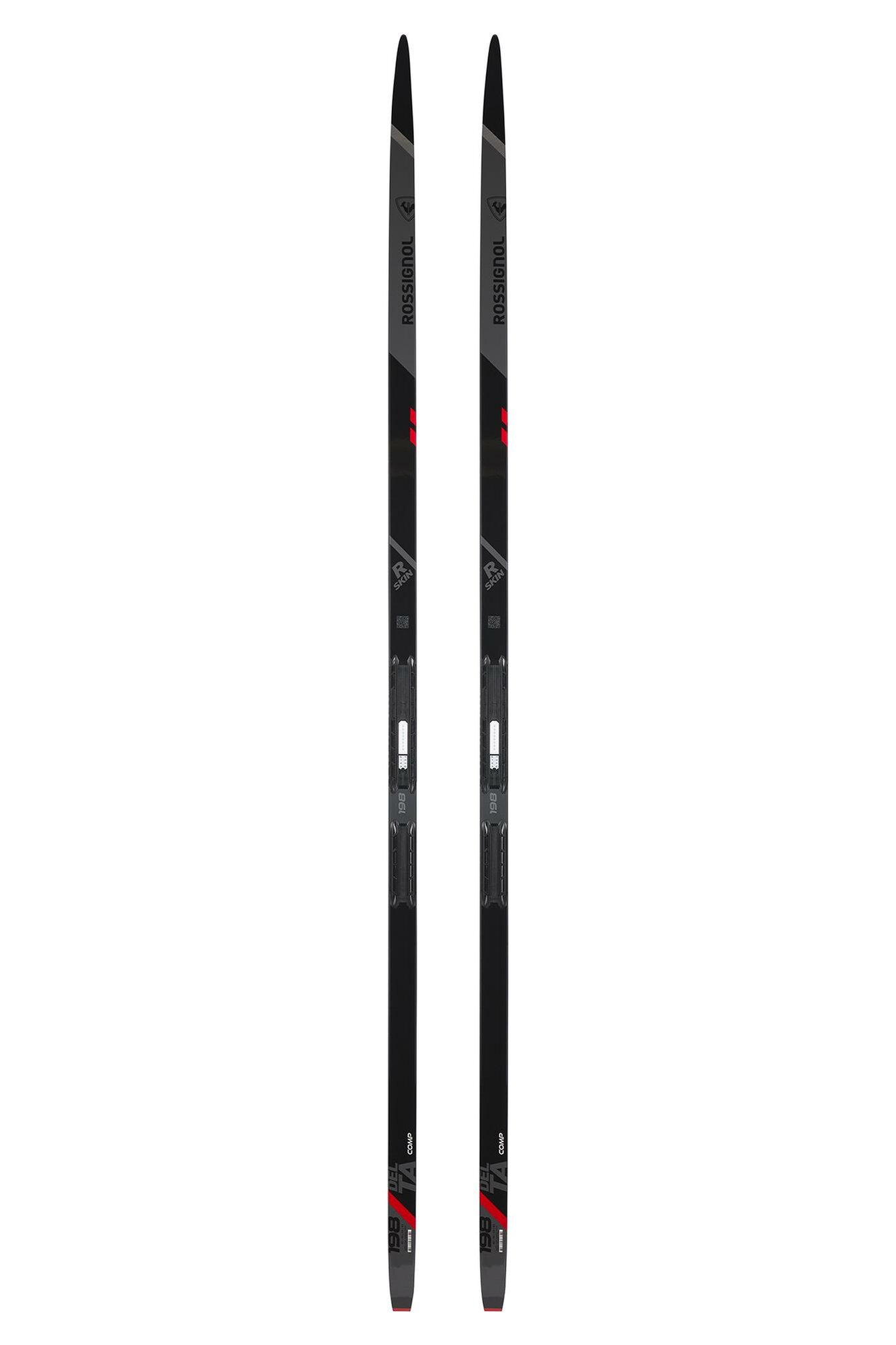 Беговые лыжи с креплениями ROSSIGNOL Delta Comp R-Skin + ROTTEFELLA QuickLock Classic IFP (см:198)