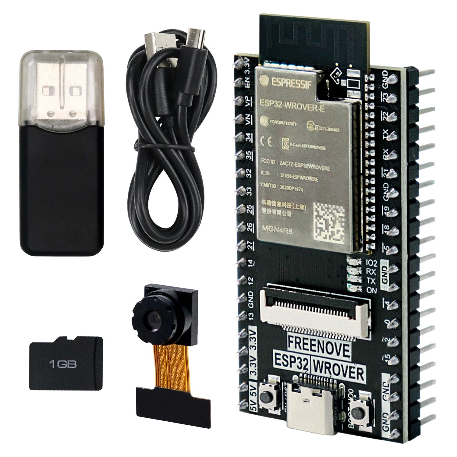 Freenove ESP32-WROVER CAM контроллер