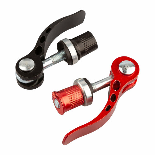 Клемма АКБ WB0 быстросъемный зажим эксцентричный М6х50мм (для замены болта и гайки на клеммах АКБ и быстрой фиксации, красный+черный) WB, ком-2шт